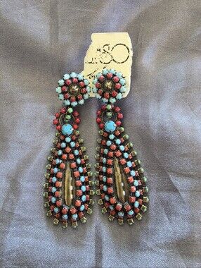 Konplott Africanica by Miranda Konstantinidou "Ohrstecker"  Dangle Earrings
